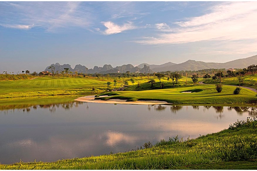 Views of the mountains come as standard at Sky Lake.