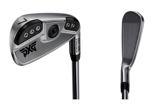 The PXG 0311 GEN5 T iron back and at address