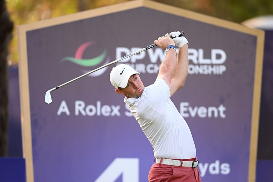 Rory McIlroy leads the DP World Tour standings heading into the Tour Championship.