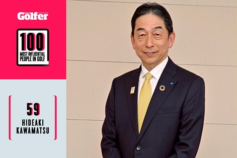 Hideaki Kawamatsu is one of the most influential people in golf