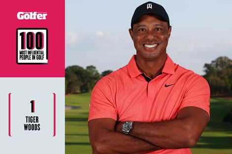 Tiger Woods is the most influential person in golf.