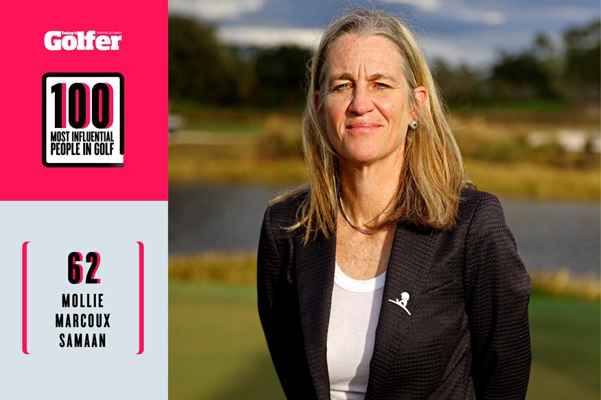 Mollie Marcoux Samaan is one of the most influential people in golf