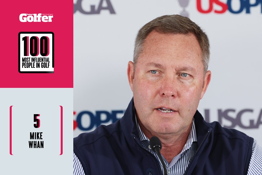 Mike Whan is the CEO of the USGA.