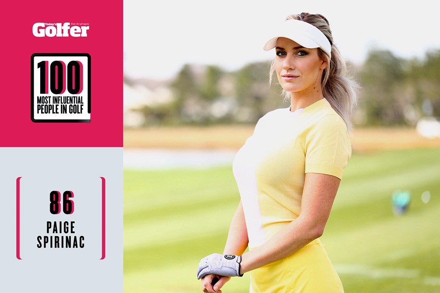 Paige Spirinac is among the most influential people in golf.