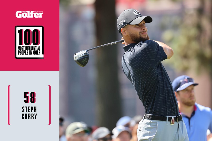 Steph Curry is a basketball superstar, but has become seriously influential in the world of golf.