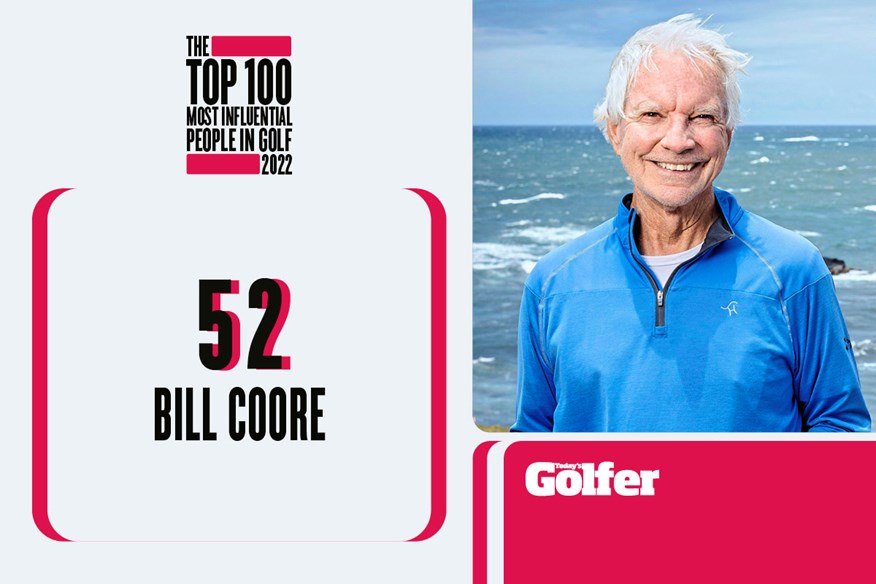 Bill Coore forms a formidable design team with Ben Crenshaw.