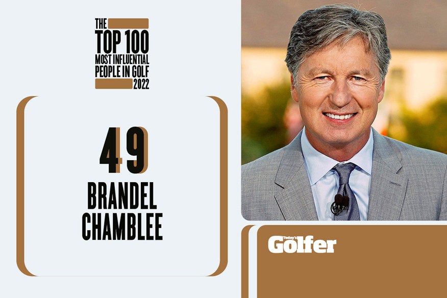 Brandel Chamblee has rarely been out of the headlines in 2022.