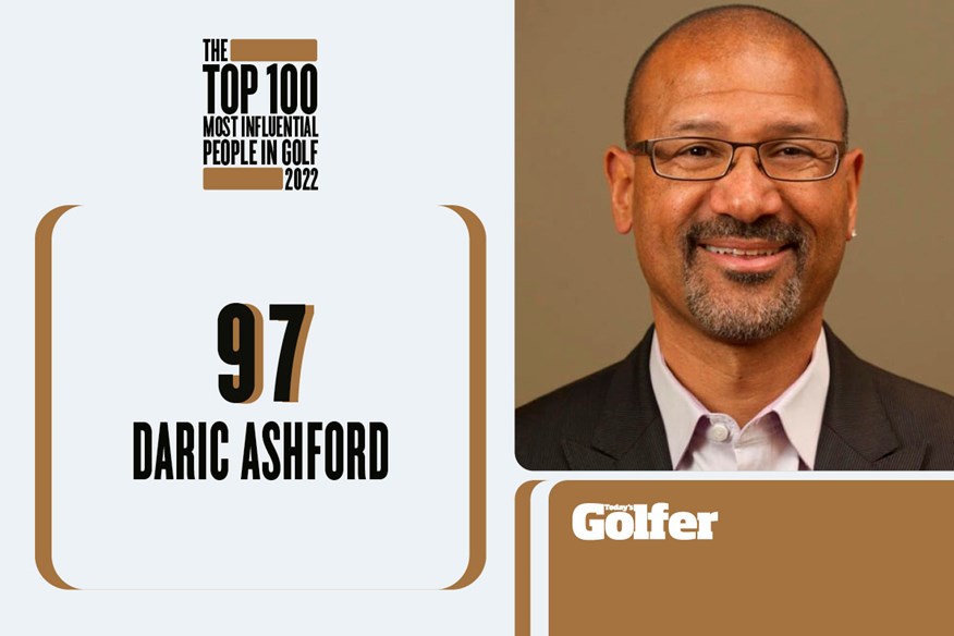 Daric Ashford is the new president of Nike Golf.