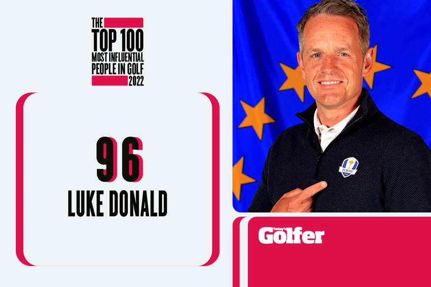 Luke Donald is Europe's Ryder Cup captain.