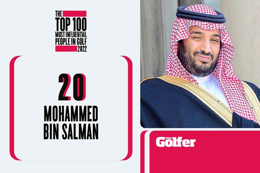 Mohammed Bin Salman is the man who bankrolls LIV Golf.