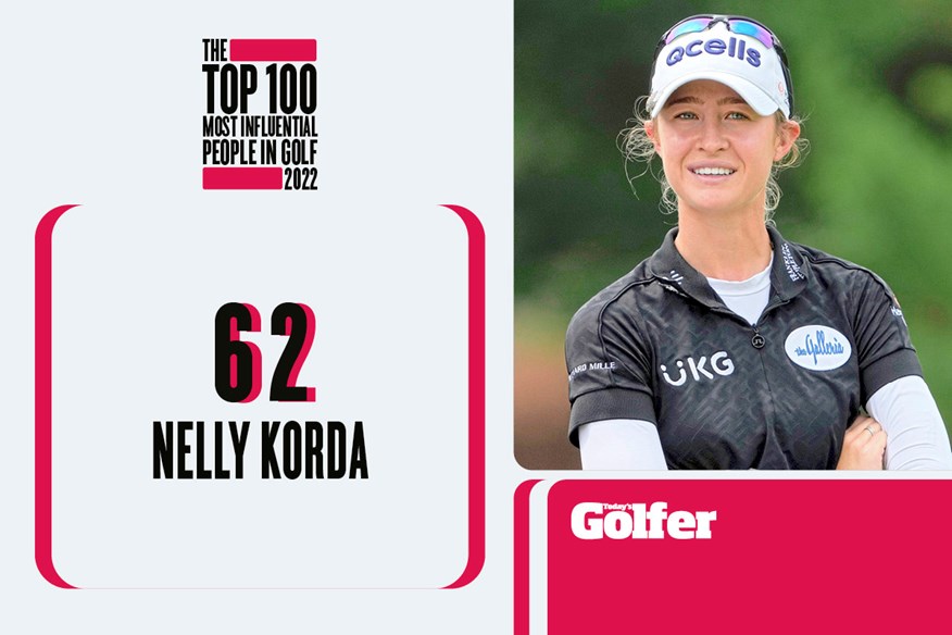 Nelly Korda is one of the most influential people in golf.