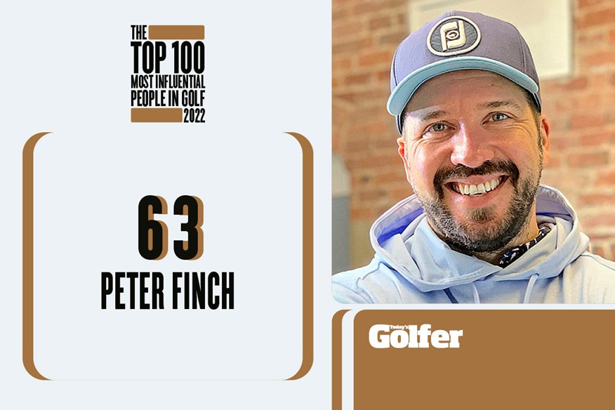 YouTube star Peter Finch is one of the most influential people in golf.