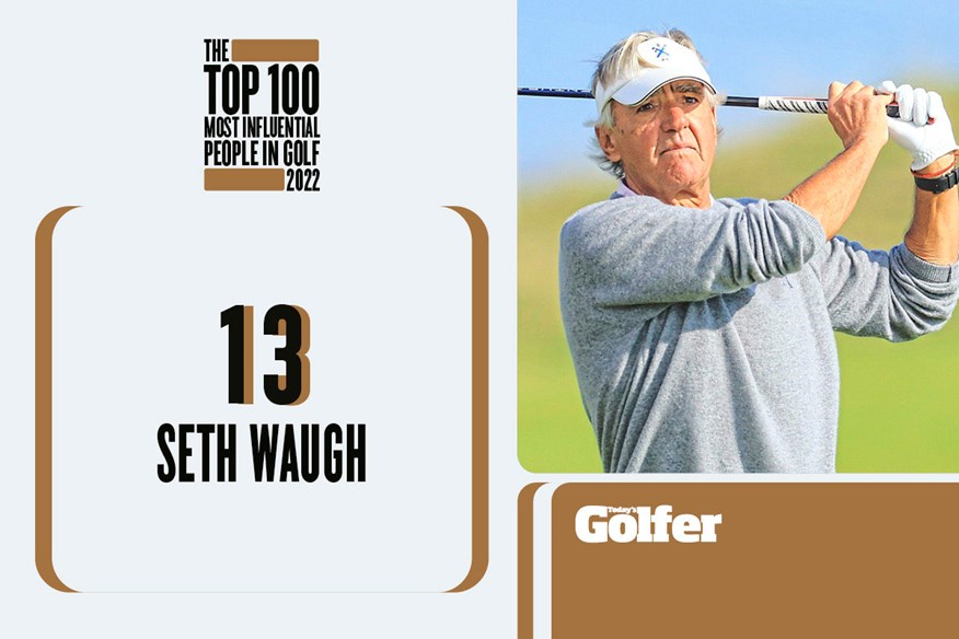 Seth Waugh is among the most influential people in golf.