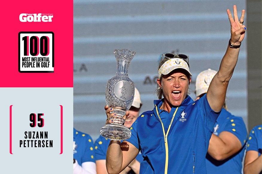 Suzann Pettersen is one of the most influential people in golf