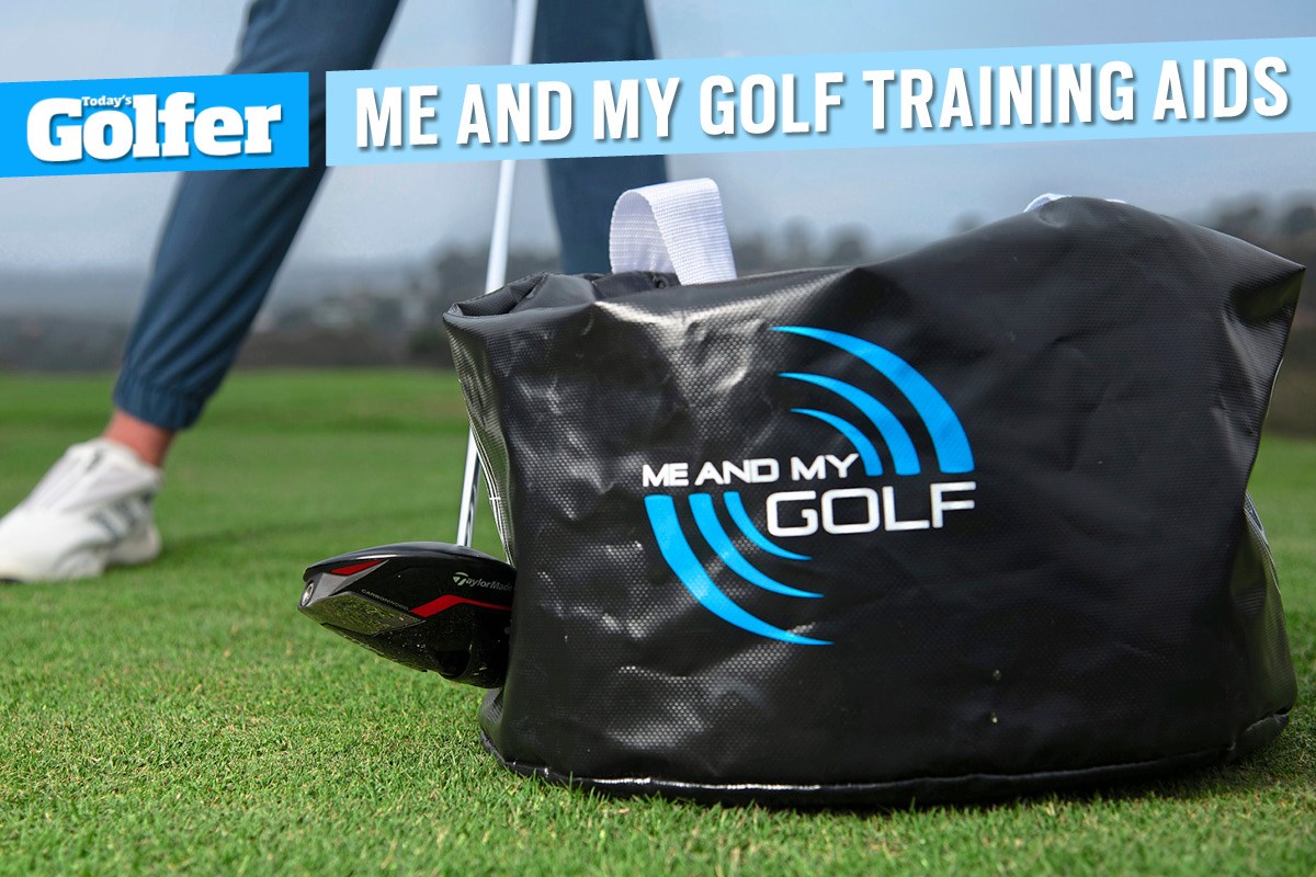 Golf Smash Bag Impact Trainer Swing Training Aids Power Golf Practicing Bag