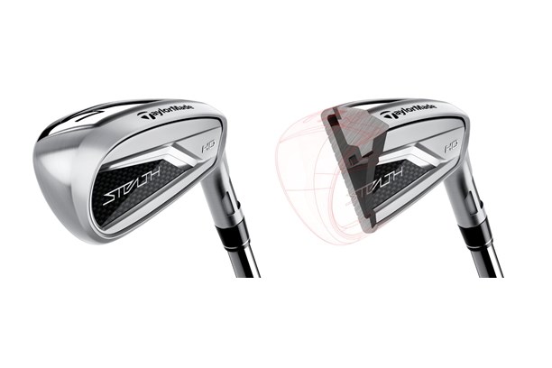 A graphic showing the inside and construction of the TaylorMade Stealth HD iron