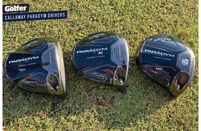 The new Callaway Paradym, Paradym X and Paradym Triple Diamond drivers.