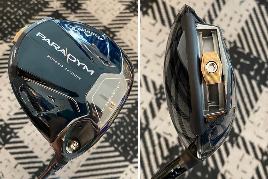 The new APW track in the Callaway Paradym driver.