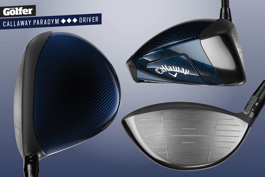 The Callaway Paradym Triple Diamond driver.