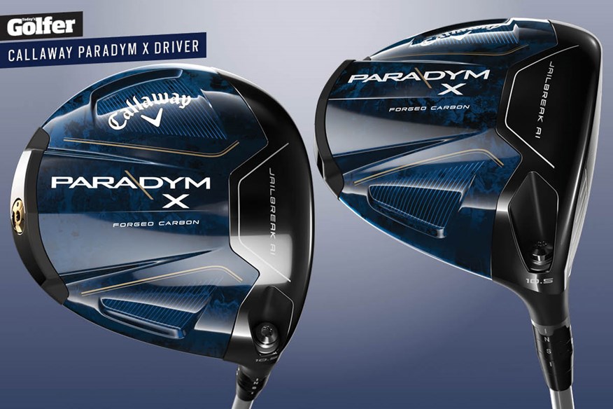 The Callaway Paradym X driver.