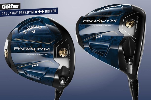 The Callaway Paradym Triple Diamond driver.