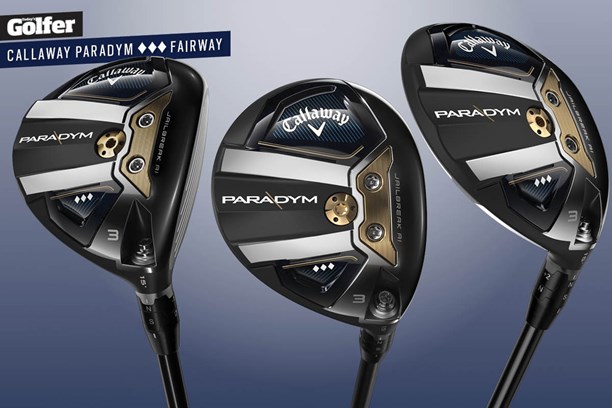 Callaway Paradym Triple Diamond fairway wood.