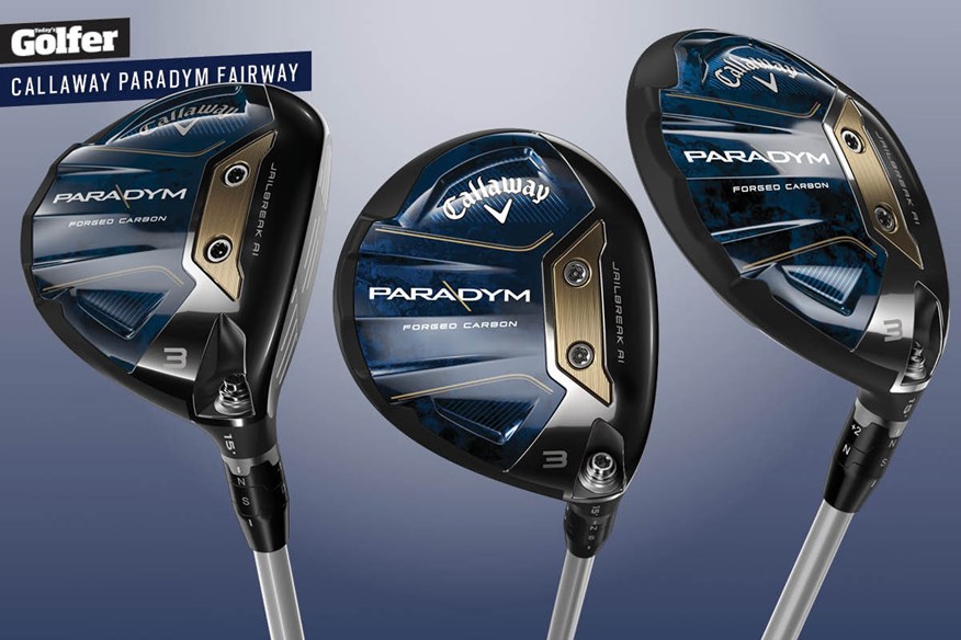 Callaway Paradym fairway wood.