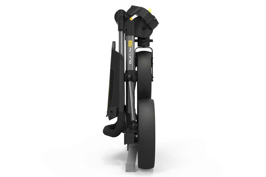 PowaKaddy DLX Lite folded.