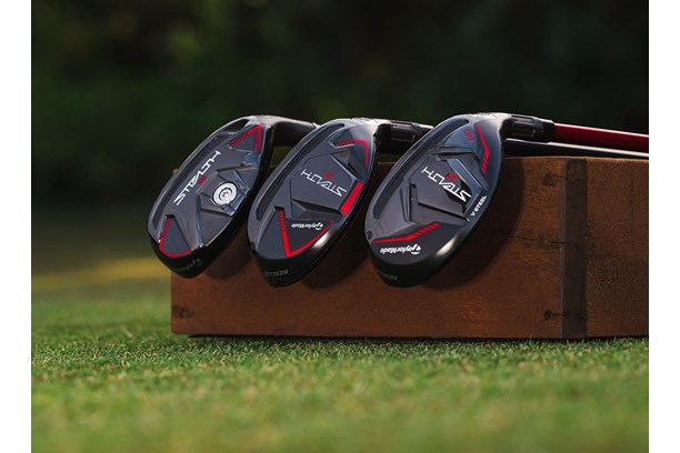 TaylorMade Stealth 2 Rescue clubs.