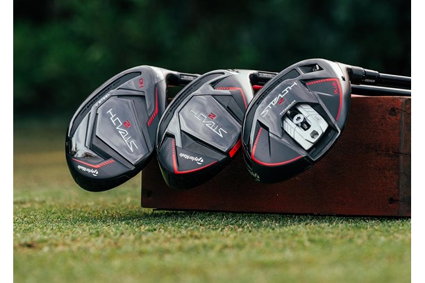 The TaylorMade Stealth 2 fairway woods.