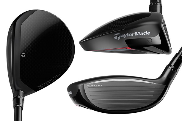 The crown, toe and face of the TaylorMade Stealth 2 Plus fairway wood.