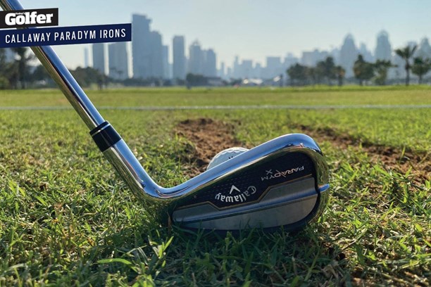 We tested the Callaway Paradym irons in Dubai.