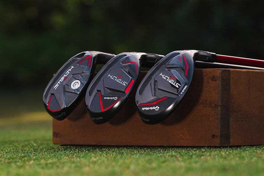 TaylorMade Stealth 2 Rescue Hybrids.