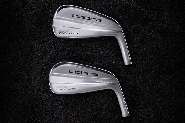 The Cobra King Tec and King Tec One Length Utility irons.