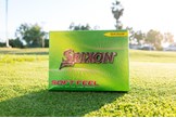 Srixon Soft Feel 2023 golf ball in tour yellow.
