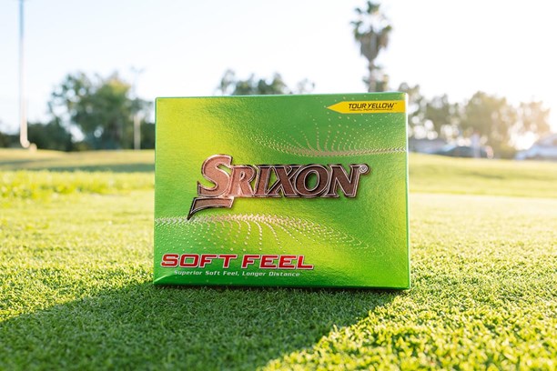 Srixon Soft Feel 2023 golf balls.