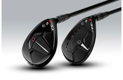 The Titleist TSR2 and TSR3 hybrids.