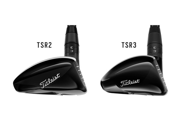 Titleist TSR2 and TSR3 hybrids.