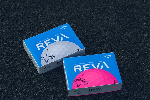 Callaway's release the latest version of the REVA ladies golf ball for 2023.