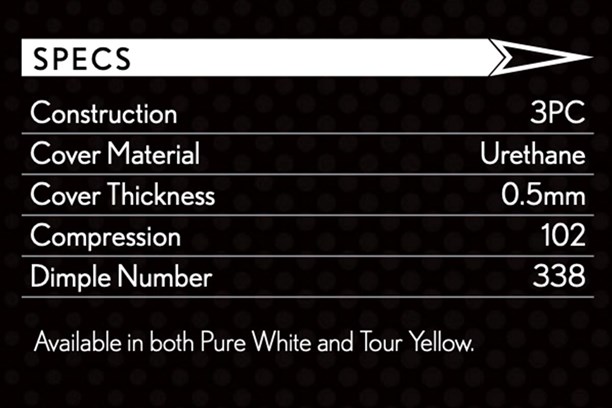 Srixon Z-Star XV 2023 specifications.