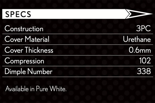 Srixon Z-Star Diamond specifications.