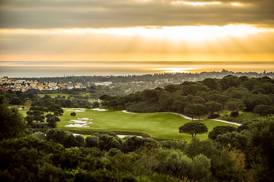 Sotogrande's La Reserva Club features incredible views to the Mediterranean