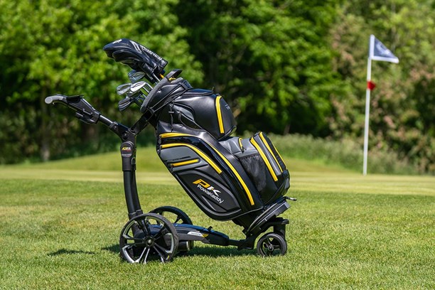 PowaKaddy RTX1 GPS trolley.