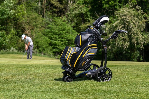 PowaKaddy RTX1 GPS trolley.