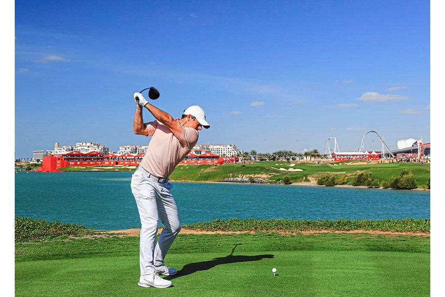 Rory McIlroy gets his club into a nice 'deep' position at the top of his swing