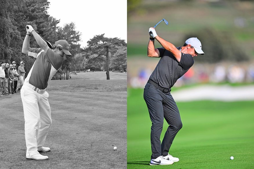 Rory McIlroy has shortened his swing since he first came onto the tour