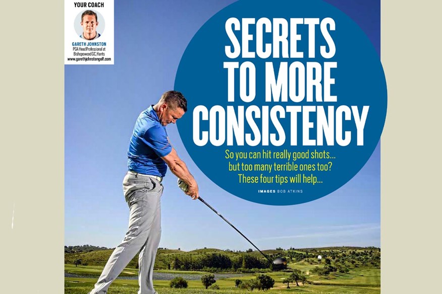 Learn the four keys to a consistent golf swing