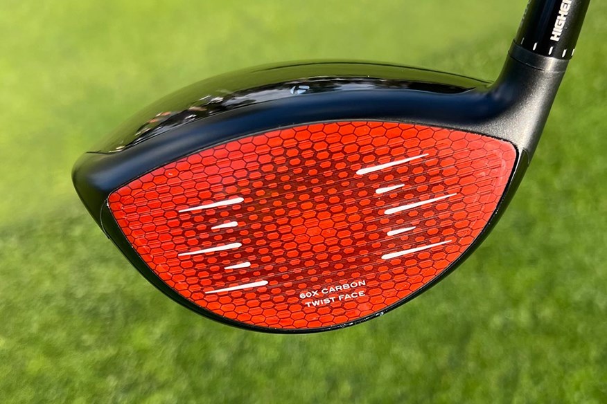 Kurt Kitayama's Stealth 2 Plus driver face.