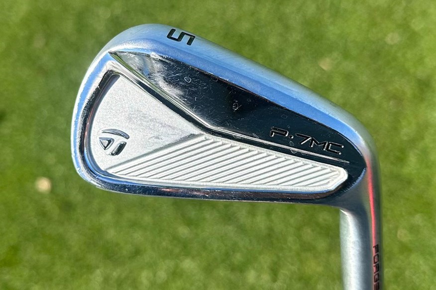 Kurt Kitayama's TaylorMade P-7MC irons.