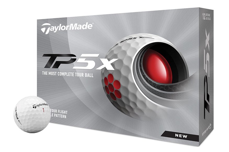 TaylorMade TP5x ball.